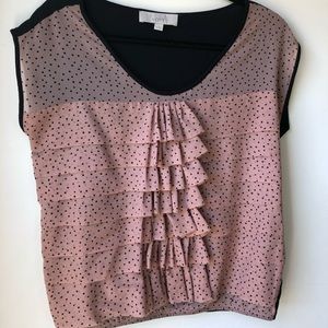 Great condition! Boxy ruffle dress top